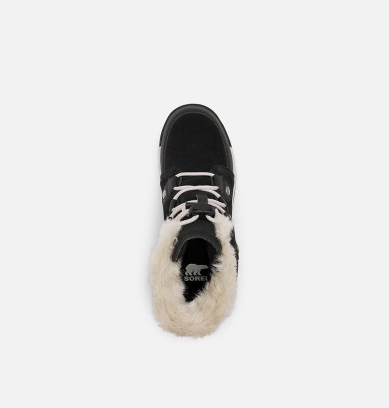 Botas Nieve Sorel Niños - Childrens Whitney™ Ii Suede Negras - 49753-AMLX